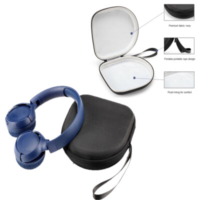 Headphone Storage Case For JBLT510BT Wireless Headset Zipper Protective Case