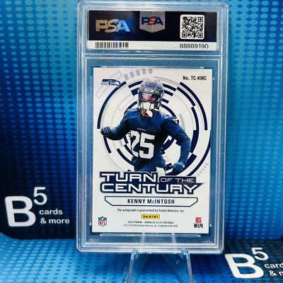 2023 Panini Donruss Elite - Turn of the Century Autographs Kenny