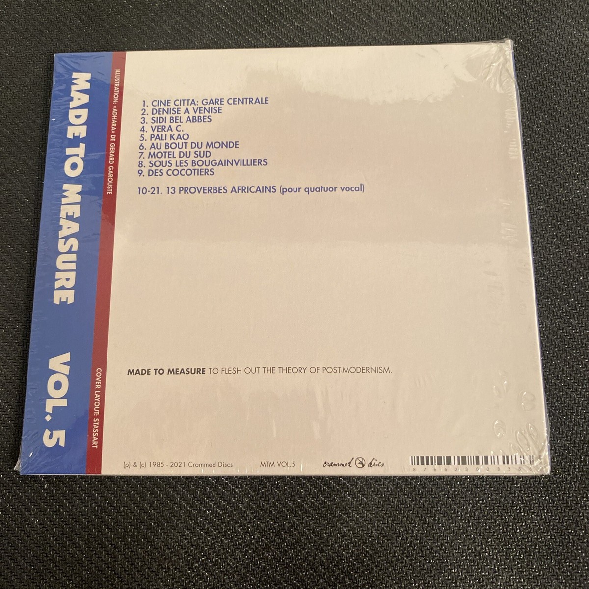 Hector Zazou - Geographies: Made The Measure Vol. 5 SEALED CD
