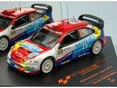 Miniature Voiture Citroën Xsara WRC – Vainqueur Rallye Monte Carlo 2003 – Échelle 1/43 – Vitesse Réf 43200