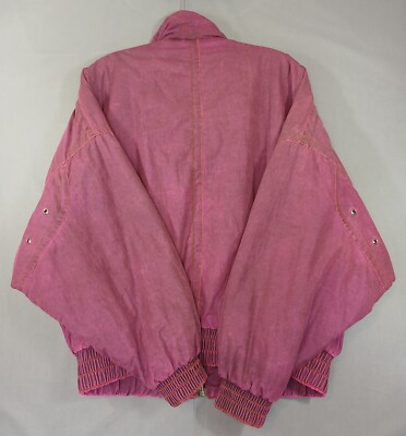 Bogner Vintage Fire And Ice 80s 90s Neon Purple Ski Jacket Enamel