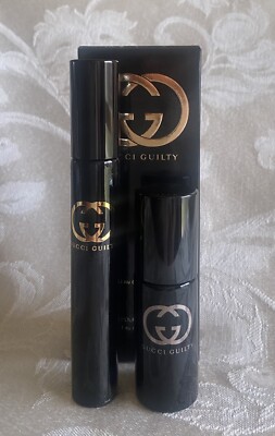 Gucci Guilty Travel, Size Set Men, & Women 7.4ml & 8 ml Spray Rare