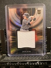 Jace Jung  2023 Select Rookie Jumbo Swatch Relic Silver Prizm #45/199 - Tigers