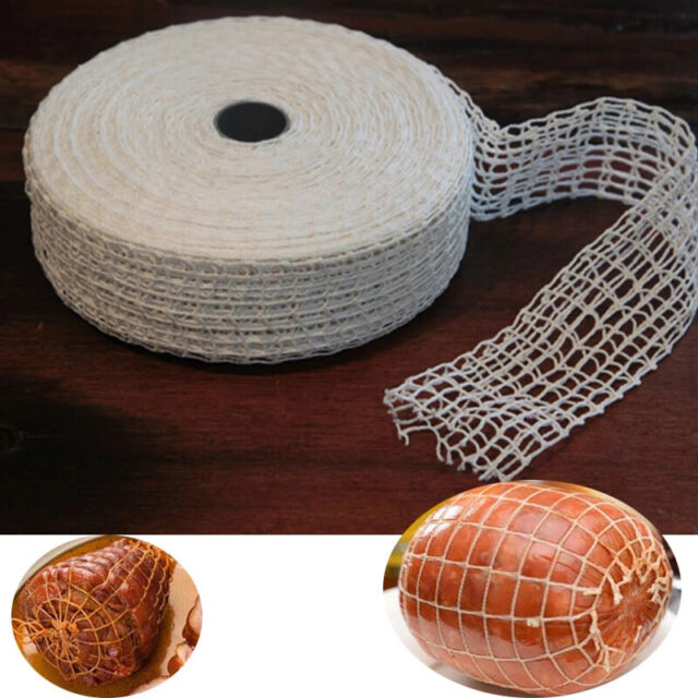 3 Meter Cotton Meat Net Ham Sausage Net Butcher&#039;s String Sausage Net RollB^R1