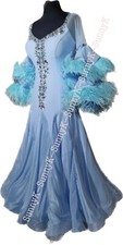 Tassel Latin Dance Dress Clothing Salsa Costume Ballroom Competition Standard