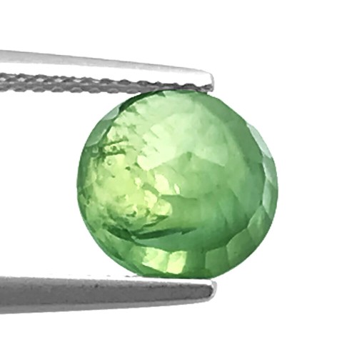 Zafiro verde sin calefacción de 4,95 quilates 100 % tierra natural extraído Sri Lanka - Imagen 4 de 10