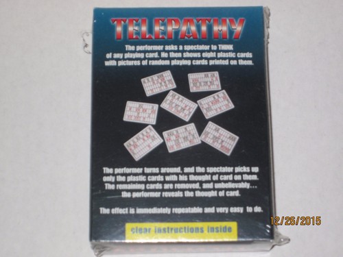 Telepathy The Magical Power of The Mind Magic Trick - Close Up Mentalism, Street - Picture 3 of 3
