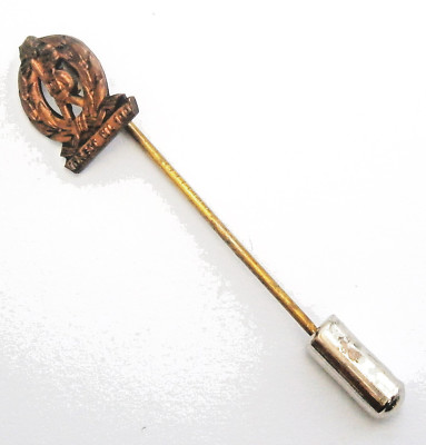 N475) Norwegian Sports Athletics Idrett Till 100 Vintage Anstecknadel Anstecker