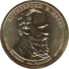 USA 2011 #19 1 US$ Rutherford B. Hayes D*