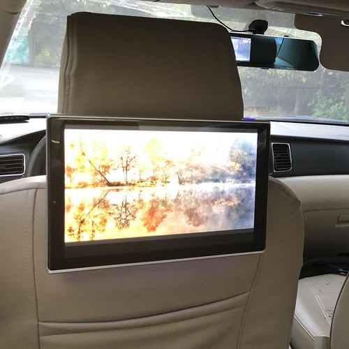 Wifi Android 12.0 OS Car Headrest With Monitor For Jaguar E/F/I-PACE/XEL/XFL/XJ - Picture 3 of 9