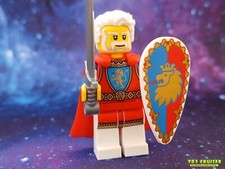 LEGO® minifiguren™ MOC Löwenritter Weisser Ritter Schwert Schild
