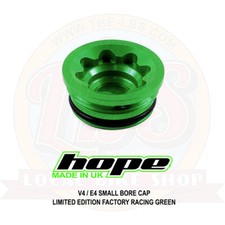 Tappo foro verde Hope Tech 3/Tech 4 V4/E4 freno edizione limitata Factory Racing nuovo