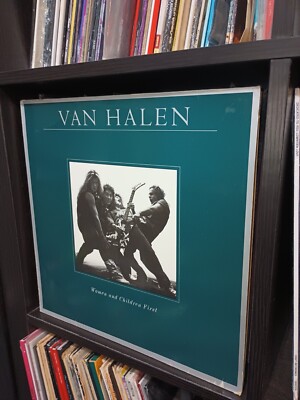 VAN HALEN Women and Children First  rare Germany Import Pressing VG+