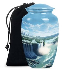 River Memorial Urns For Human Ashes Male Son Large Urn For Adult Daughter