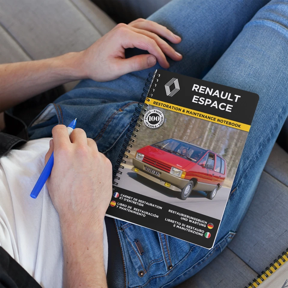 RENAULT ESPACE : Libretto Di Restauro E Manutenzione - CONSEGNA GRATUITA - Immagine 2 di 4