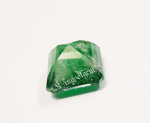 Hermosa Preciosa Piedra Preciosa Suelta Cuadrada de Alta Calidad Esmeralda Verde 10.50 Ct - Imagen 7 de 7
