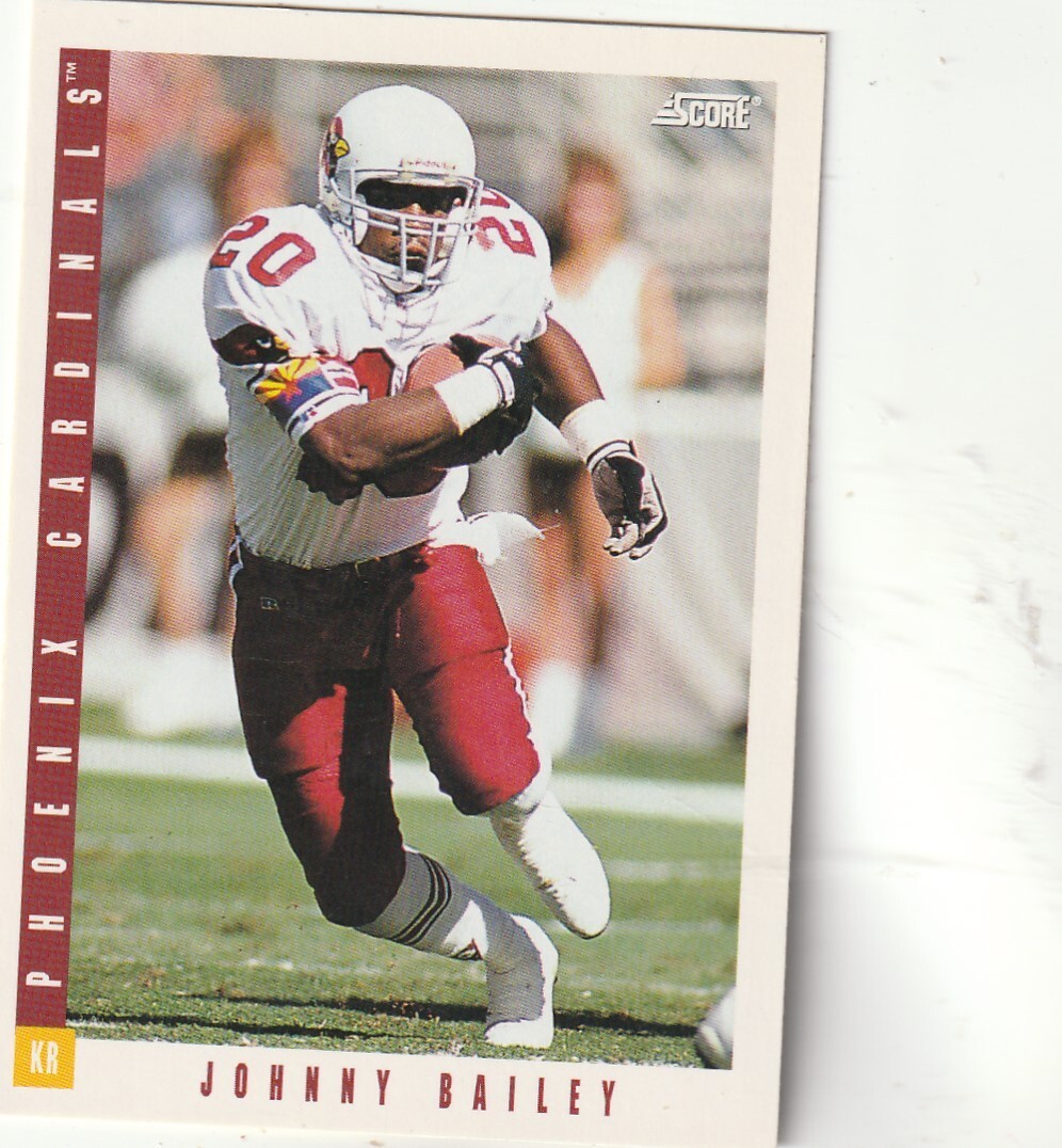 FREE SHIPPING-MINT-1993 Score Johnny Bailey #69 CARDINALS