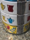 Maryland Club Holiday Coffee Tin Red White Blue Gold No Lid, 5.5"x4" — photo 10