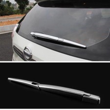 3PCS Chrome Trunk Lid Cover Wipers Trim For NISSAN ROGUE SPORT 2017 2018 2019