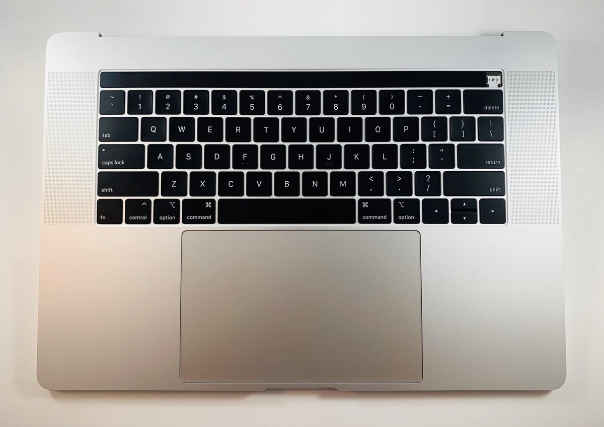 Real Top case Keyboard Battery Trackpad Silver MacBook Pro