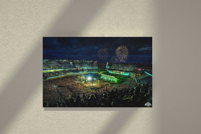 Wrestlemania 40 Leinwandbild | WWE Wrestlemania episches Design | Wrestlemania 40 Me
