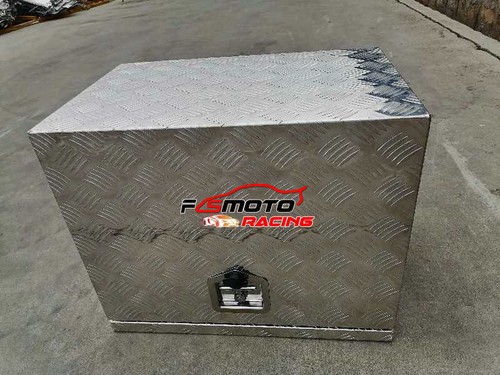 75×50×60cm Aluminum ATV Trailer Truck Pickup Underbed Tongue Tool Box Storage - Picture 5 of 5