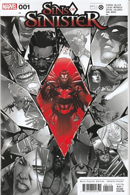SINS OF SINISTER X-MEN #1 (2023) LEINIL YU 2ND PRINT VARIANT ~ UNREAD NM