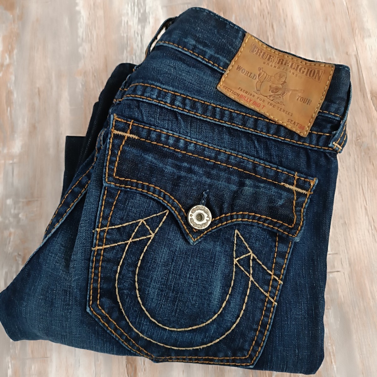 True religion Billy Big T jeans 34x29.5 Mens straight leg | eBay