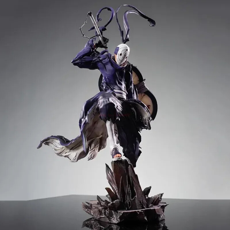 Figurines Naruto d'exception : Obito 34cm et Kakashi 20cm de collection - 3
