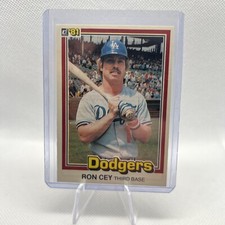 1981 Donruss Ron Cey #296 Los Angeles Dodgers NM Near Mint