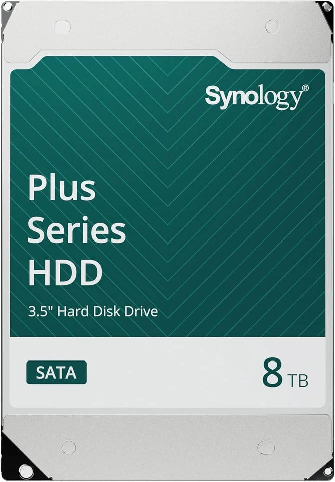 Synology HAT3310 8TB Hard Disk 3.5" NAS RAID SATA 7200 RPM HDD Backup Storage
