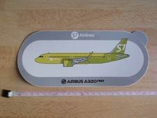 Sticker Airbus A320neo - S7 Airlines