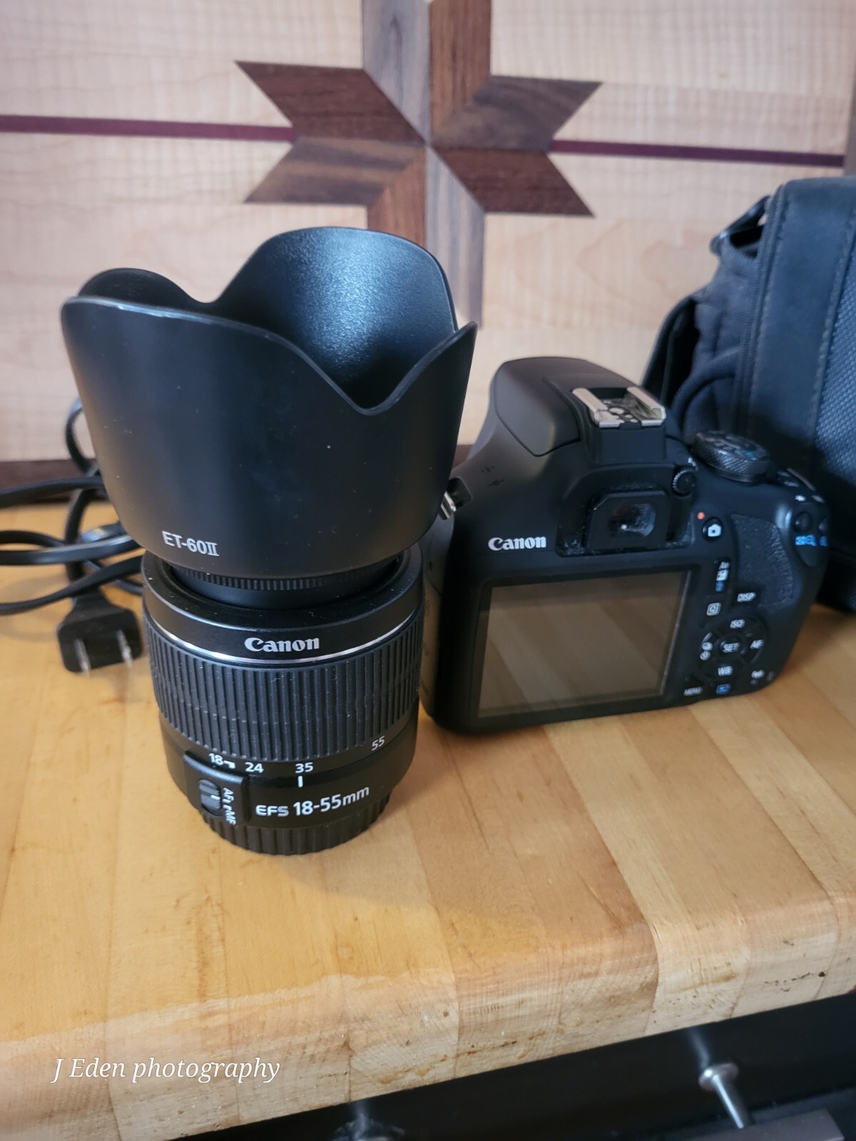 Canon EOS 800D Rebel T7i 24.2MP DSLR Camera with Canon 1855mm Lens