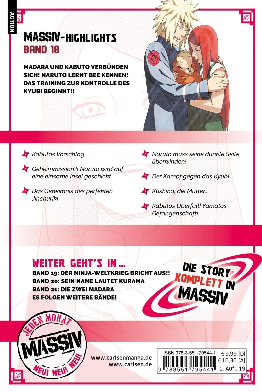 Thumbnail - Miyuki Tsuji; Masashi Kishimoto / Naruto Massiv 18