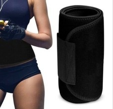 Slim Body Angels Slimming Belt, Black, 10" Width / up to 45" X 10  Waist