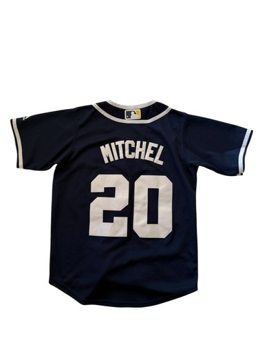 Majestic San Diego Padres Mitchel #20 Jersey Blue Boys Size S Good Condition - Bild 12 von 12