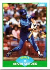 1989 Score - Kevin Seitzer #55