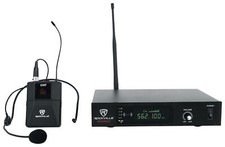 Rockville RWM61U Professional UHF Headset  Guitar Wireless Microphone System
