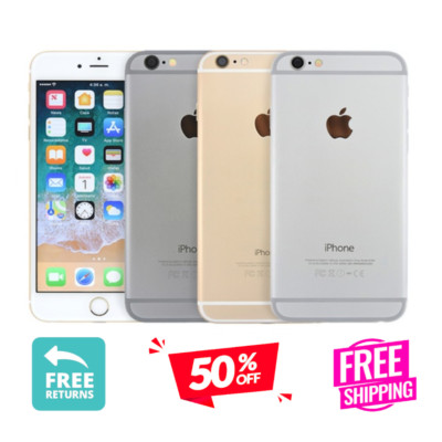 Apple iPhone 6 iOS Clean IMEI Unlocked Verizon 16GB 64GB 128GB WIFI 4G LTE 