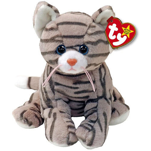 TY Beanie Baby - SILVER II the Cat (8 inch) (2023 Release) - MWMTs - Picture 1 of 1