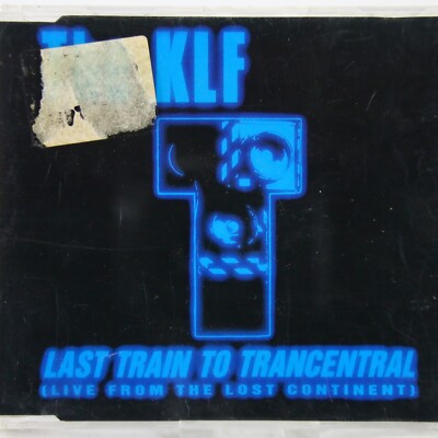 Music Musik MAXI CD The KLF   Last Train To Trancentral (Live From The Lost  Gut