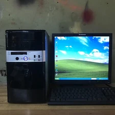 Custom ATX PC Retro Gaming AMD Athlon X2 BE2300 1.90GHz 1GB RAM (Windows XP Pro)
