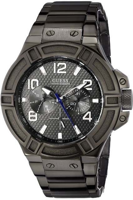 guess grey watch