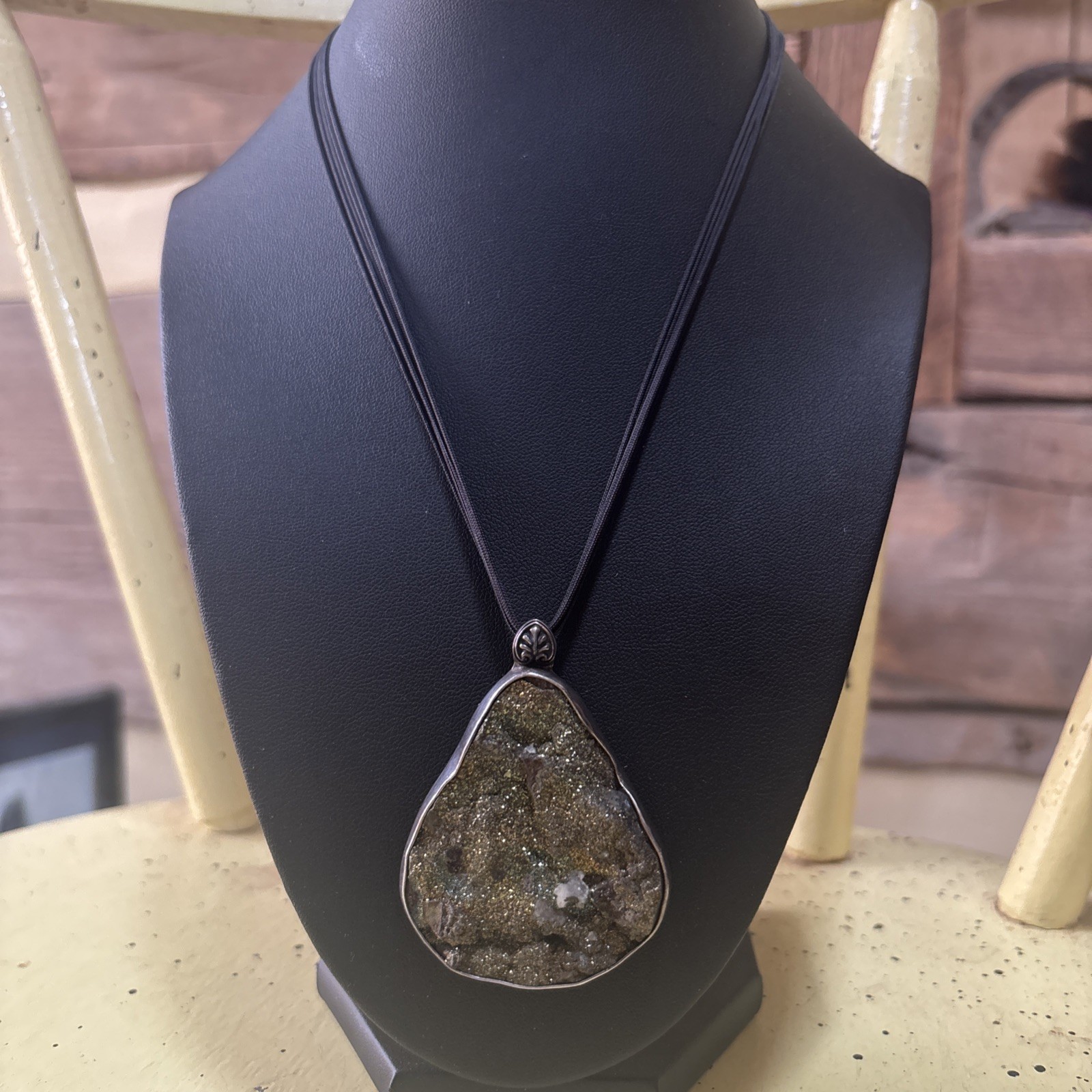 Signed Artisan Michael DeCorte Druzy, Sterling Si… - image 18