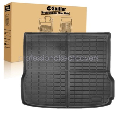 For 2009-2017 Audi Q5 / SQ5 Cargo Trunk Liner Floor Mat TPE All Weather Black