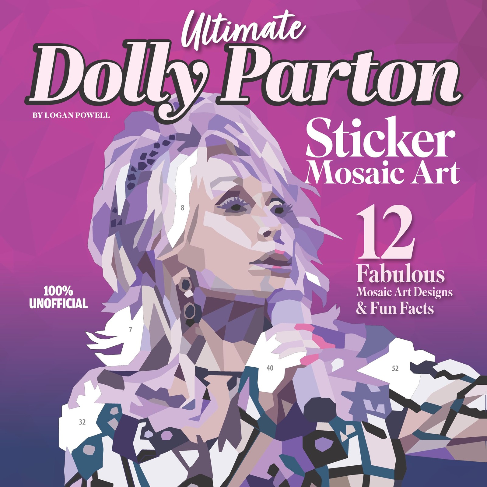 Ultimate Dolly Parton Sticker Mosaic Art: 12 Fa, Powell, Powell,^* - Image 6