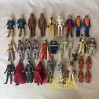 Star Wars Figure Lot of 30 Vintage Kenner Figures Jawa Ewok Boba Fett HK
