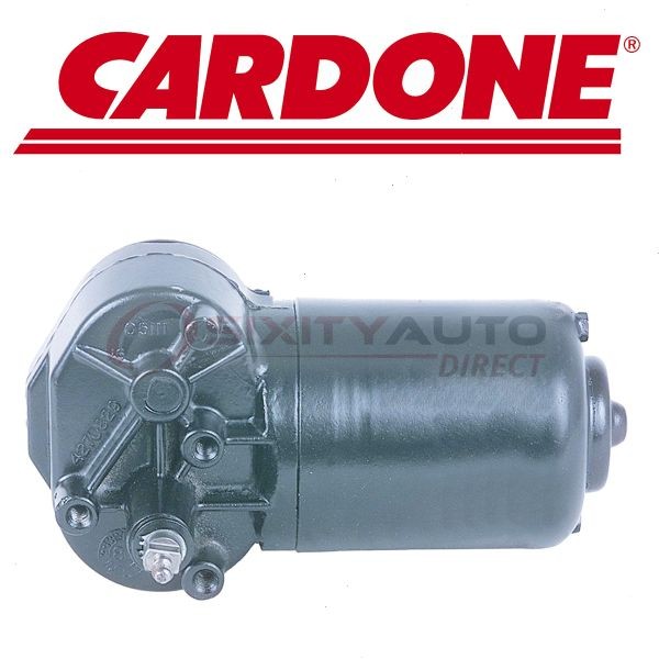 Cardone Reman Front Windshield Wiper Motor for 1989 Chrysler TC Maserati - vc