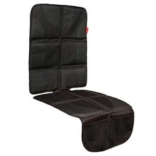 Car Seat Protector for Baby Car Seat - Thick Padding - Seat 1-Pack Black