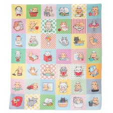 Fabrics Cats Cotton Charm Packs Fat Quarters Bundles 42 Motifs 36x31 Inch